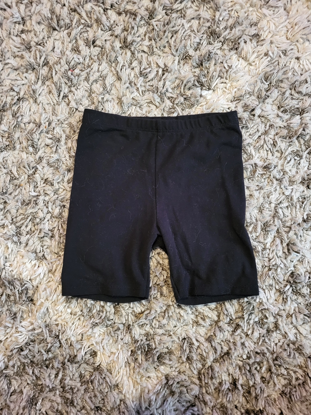 wonder nation Black Bike Shorts for Kids
